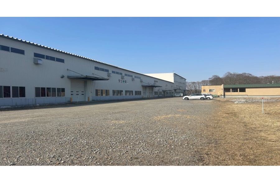 【賃貸】北海道苫小牧市5,900.37m2(1,784.86坪)の貸し倉庫（貸倉庫）・賃貸倉庫の外観