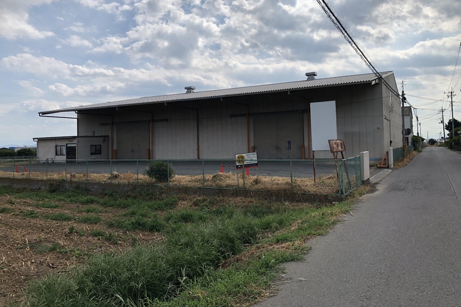 【賃貸】群馬県太田市928.93m2(281.00坪)の貸し倉庫（貸倉庫）・賃貸倉庫の外観